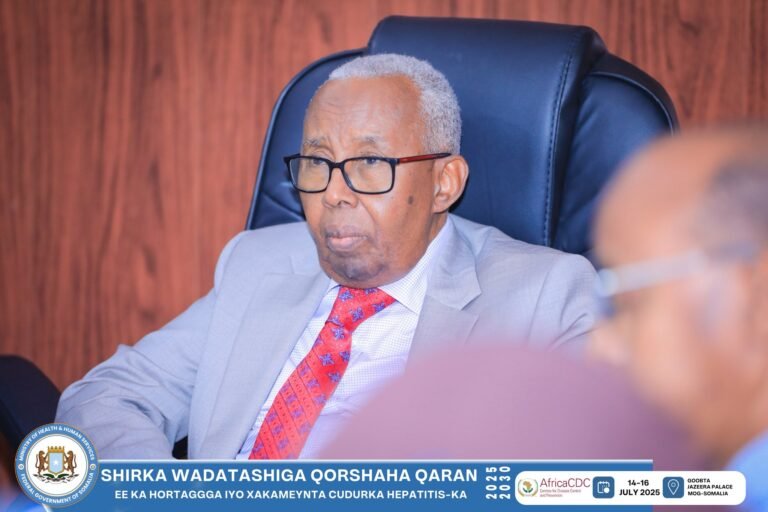 Tribute from the Founders of the Somali Hepatitis Trust (SomHepatitis)