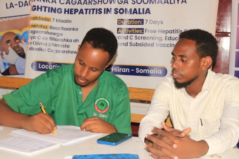 Community Awareness Program on Hepatitis Held in Hiran Region, Somalia