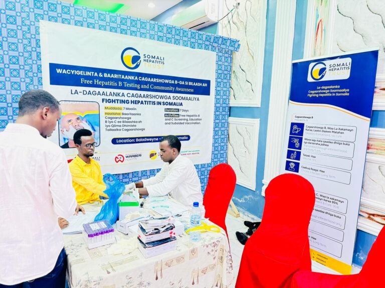 Baladweyne Teachers Screened for Hepatitis B in Awareness Campaign
